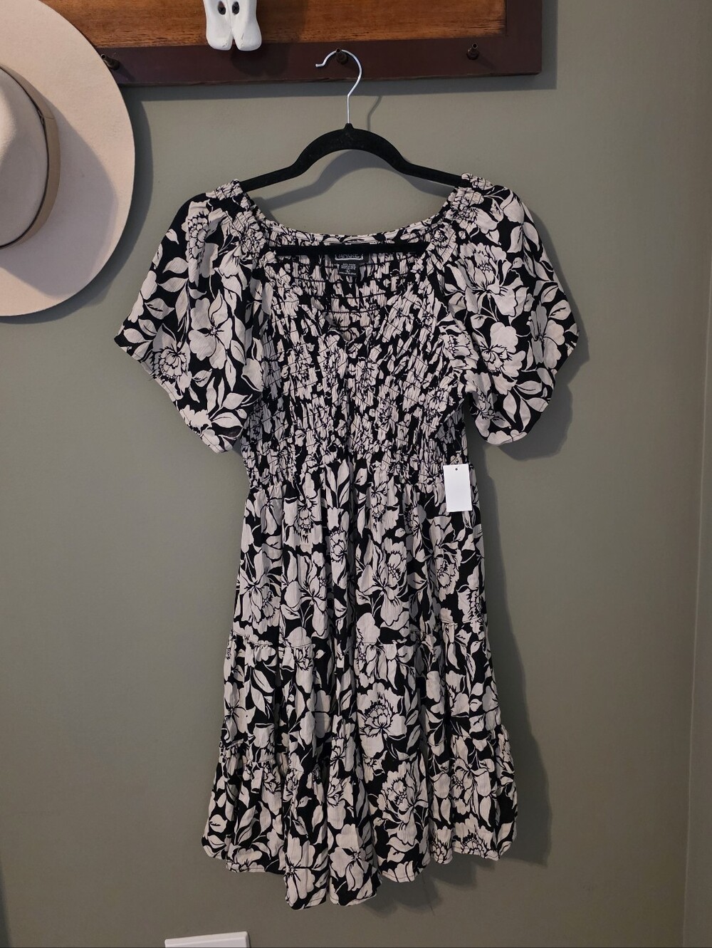 Angie New Floral Dress Casual Festival Outdoor Travel Resortwear Vacation